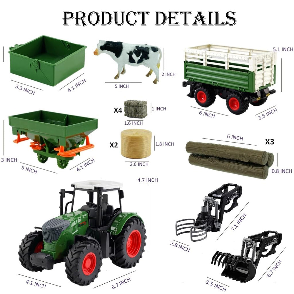 Peagprav milk cow figures enable farm storytelling and care scenarios.