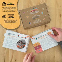 Peak and Rainbow eco-friendly printing on FSC-certified paper for peace of mind.