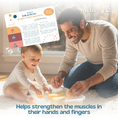 Peak and Rainbow motor-skill activities support reaching and coordination.