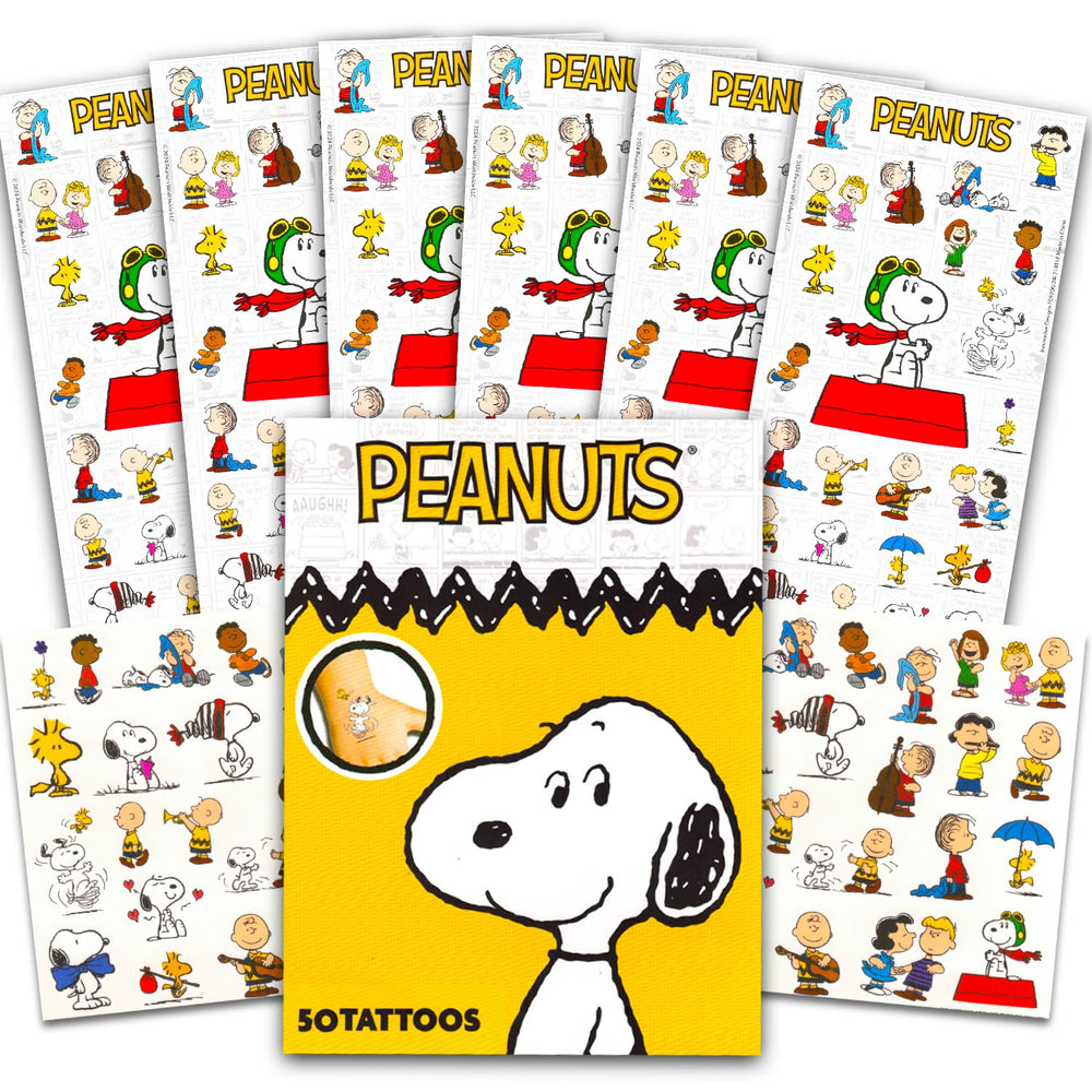Peanuts Snoopy stickers for kids' party favors and decor