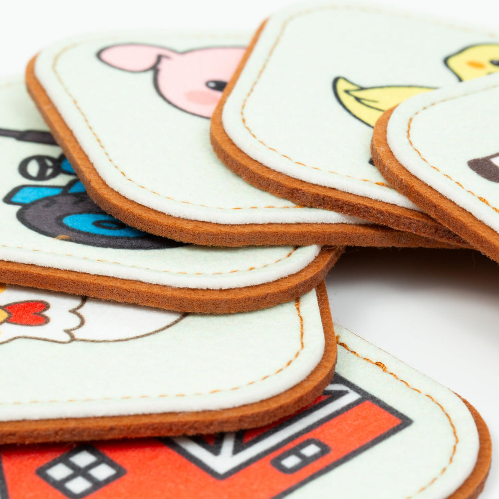 Peapod Play sheep card fosters fine motor exploration.
