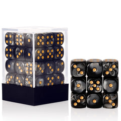 PECHOI 36-piece pearl-pattern dice set for tabletop gaming and gifting