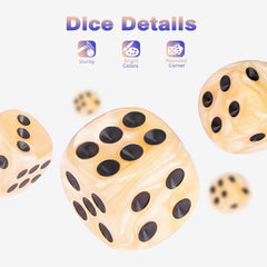PECHOI board game setup with pearl dice for family game night