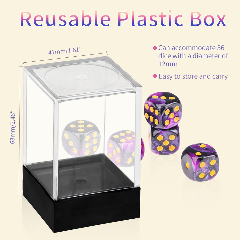 PECHOI portable box keeps dice organized between sessions and travels