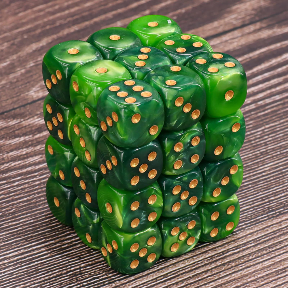 PECHOI portable dice box keeps dice organized for quick setup.