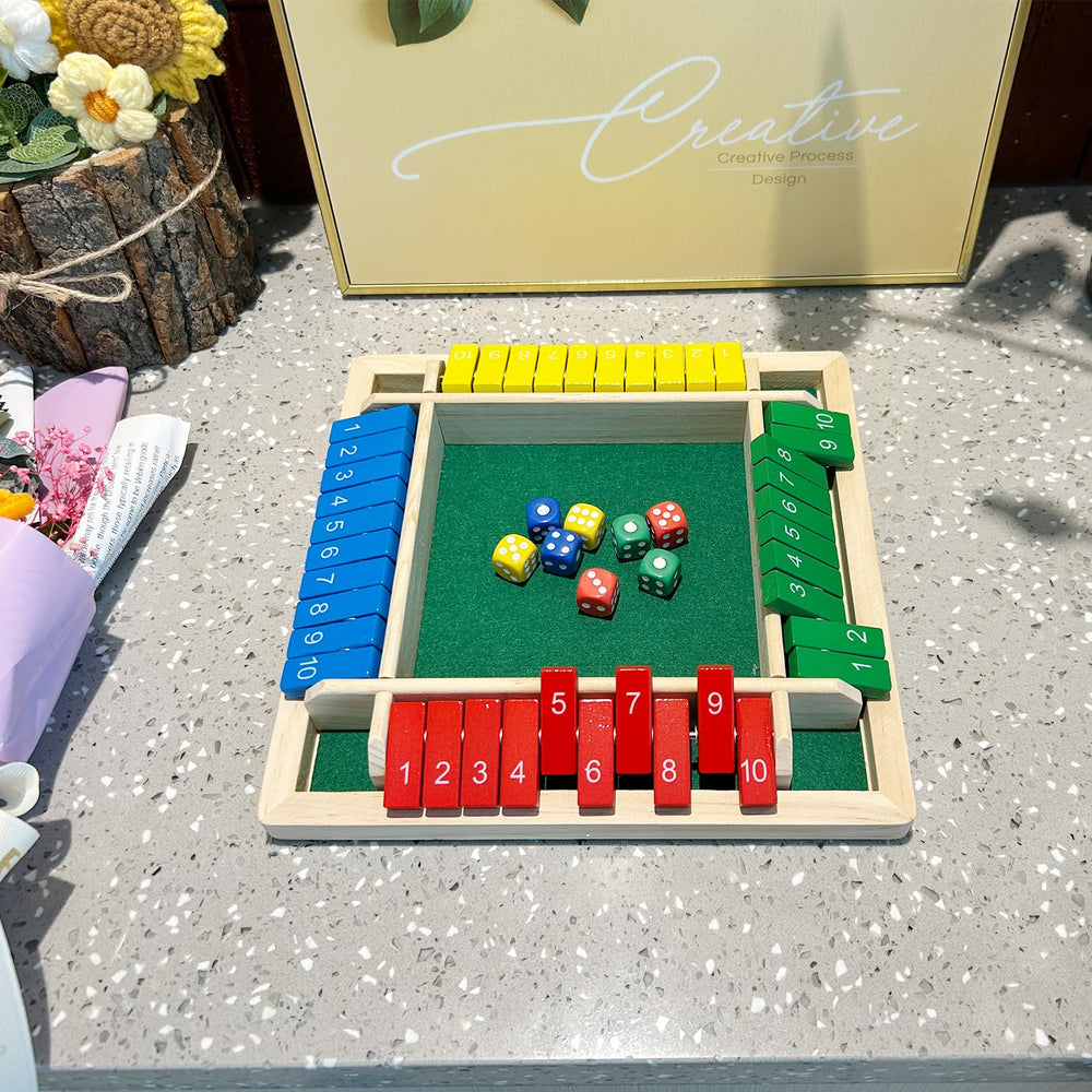 Pedolini Shut The Box classroom use in a math center setting