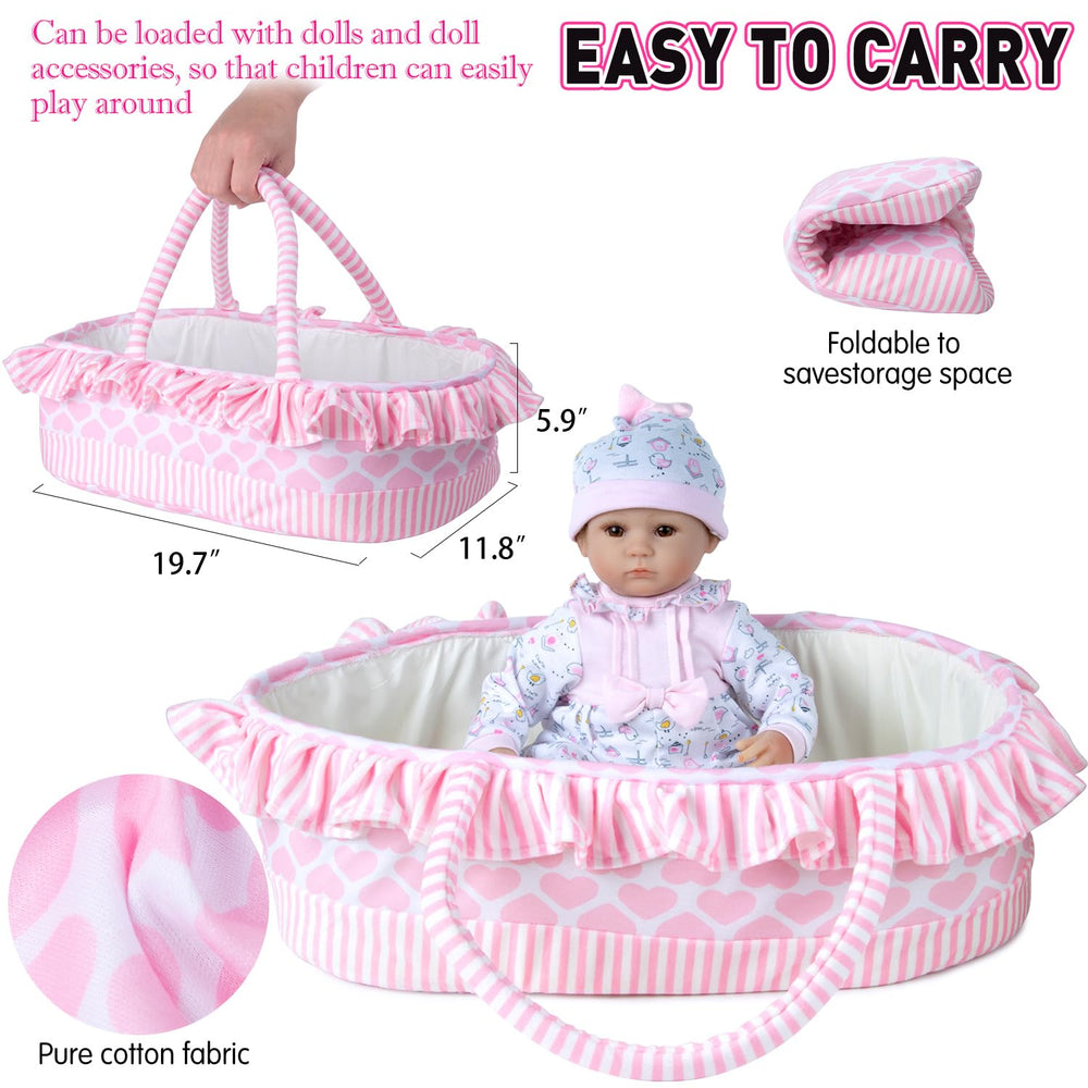 Pedolltree chick bodysuit for 16-18 inch dolls, easy to dress.