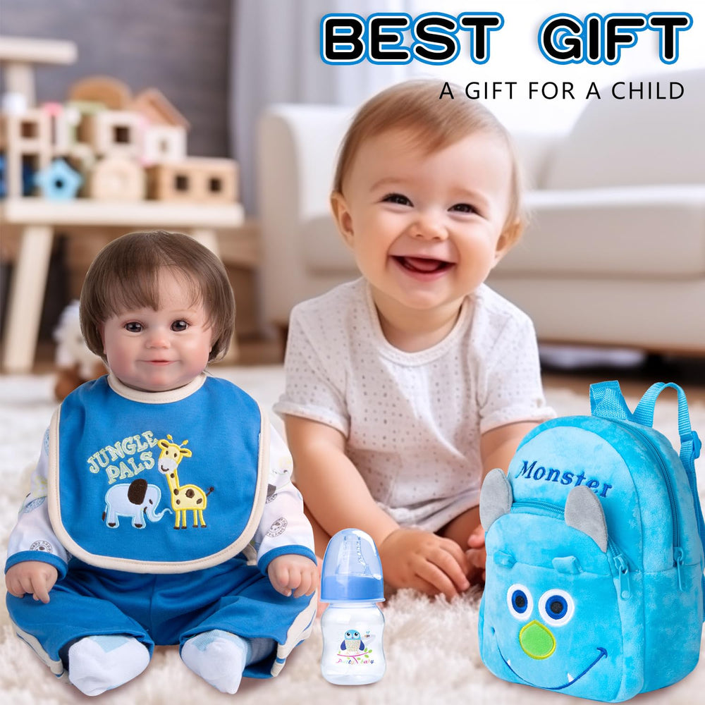 Pedolltree feeding bottle for 18-22 inch dolls.