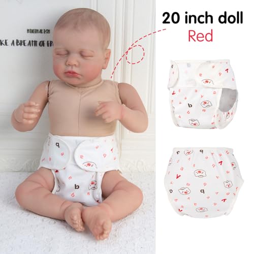 Close-up of Pedolltree diaper fabric showing soft cotton blend and washability