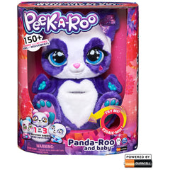 Peek-A-Roo mystery baby surprise unveils a new friend for endless play.