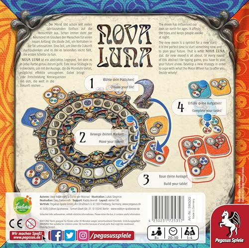Nova Luna family game night with kids and adults