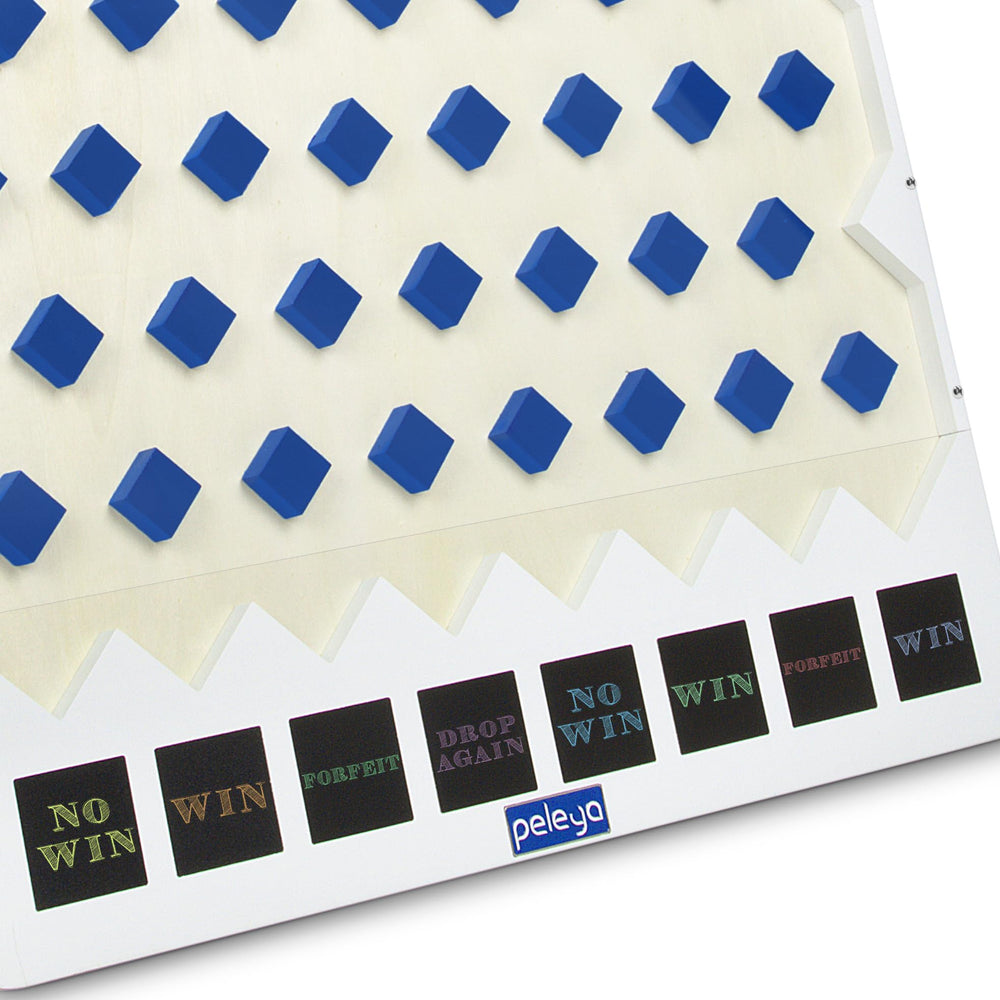 Peleya plastic cover protecting the board between events