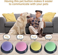 PELTEFLU voice button yellow enables quick family games and communication.
