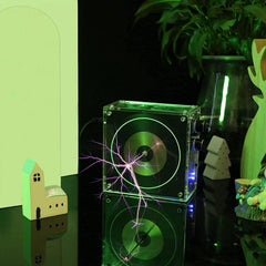 PEMENOL Musical Tesla Coil touch interaction hinting at interactive learning