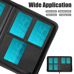 Pemocyny 288-pocket layout inside keeps collection organized and accessible