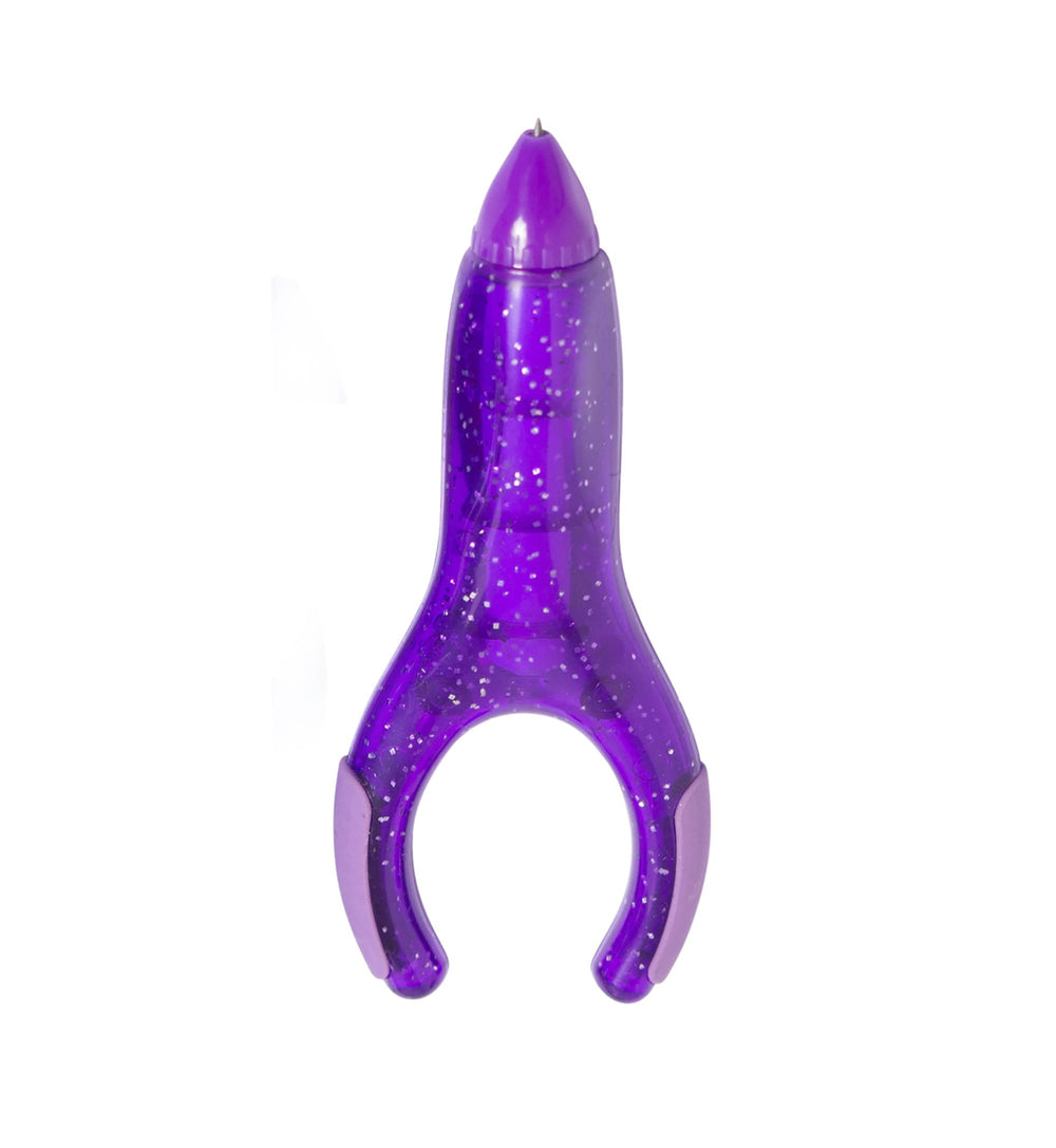 PenAgain 71 Twist N Write purple pencil, 2mm lead never needs sharpening for uninterrupted writing.