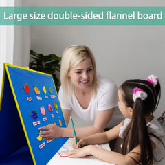 Pengfull beige velvet surface felt board offers gentle viewing and contrast