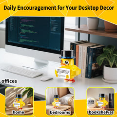 Penixel compact desk decor fitting on a crowded desk and adding color