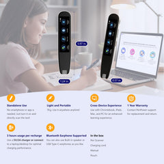 WorldPenScan AI Reader reading aloud to support listening practice
