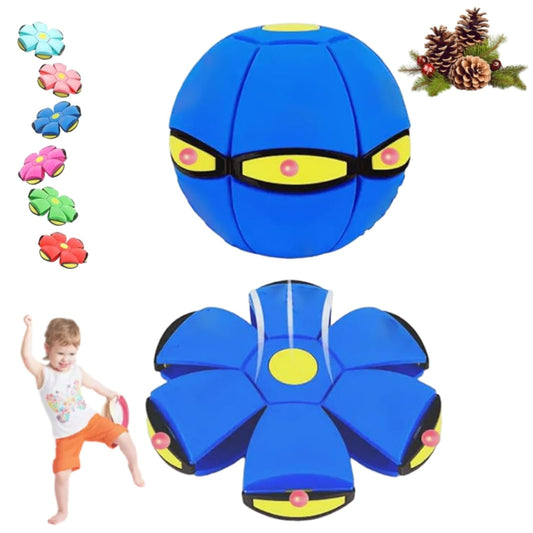 Peocryy disc ball for dogs in action, showcasing indoor and outdoor bounce for interactive play
