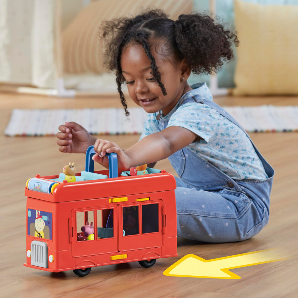 Twirl platforms, roundabout, and slide invite action play.
