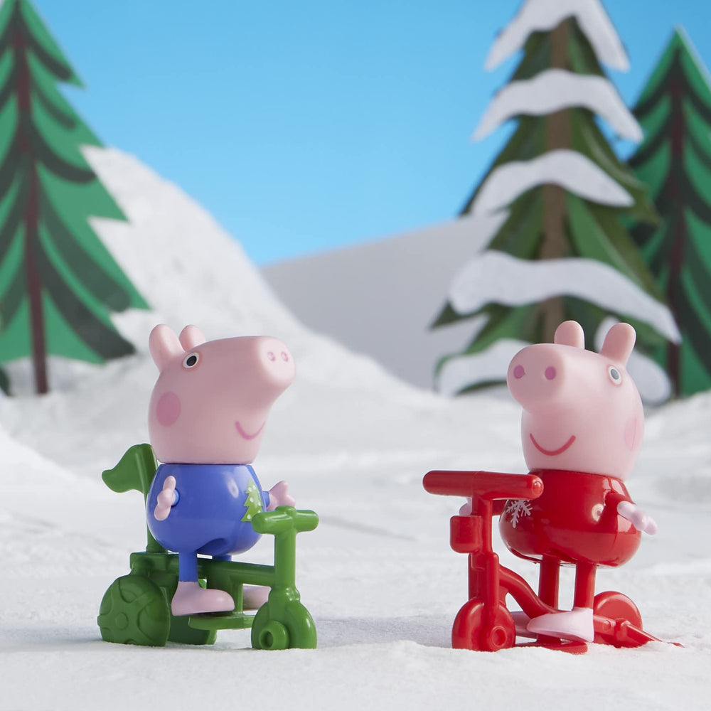 Peppa Pig Advent Calendar family-play-setup encourages collaborative pretend play.