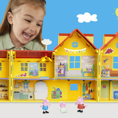 Peppa Pig Baby Evie cradle provides gentle rocking play moments