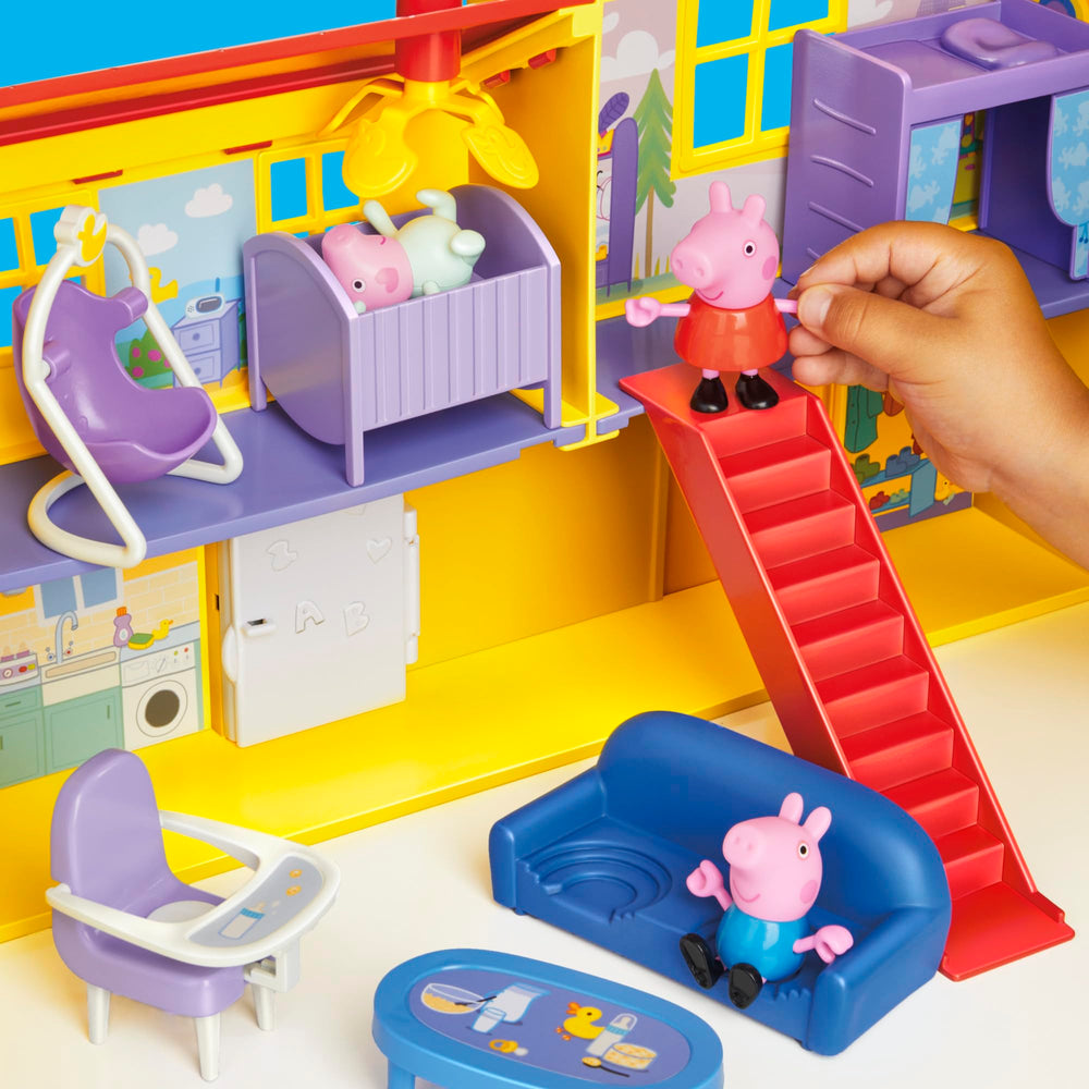 Peppa Pig George dino bed adds playful sleepovers