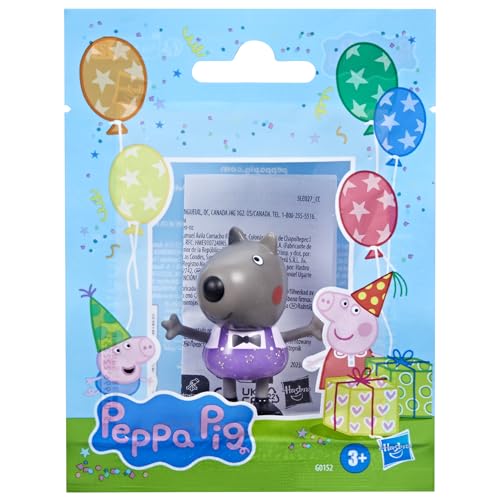 Peppa Pig Ms Rabbit figure enhances storytelling with friends.