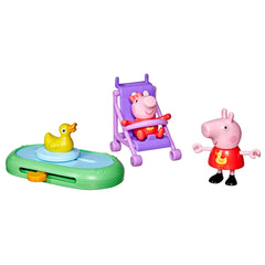 Peppa Pig park fun playset box, ready for quick setup and storage