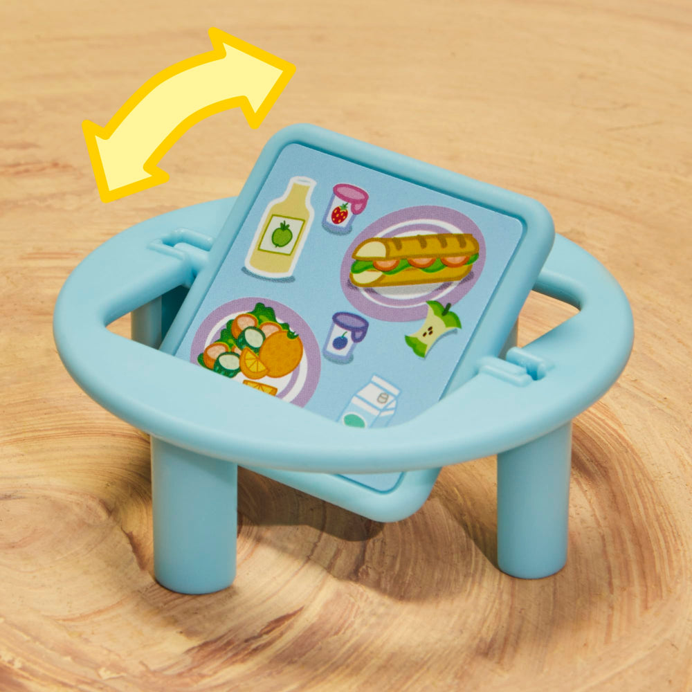 Peppa Pig Pep Peppas Playgroup 6 accessories spread for classroom activities.