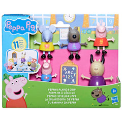 Peppa Pig Pep Peppas Playgroup Peppa Pig figure ready for imaginative play.