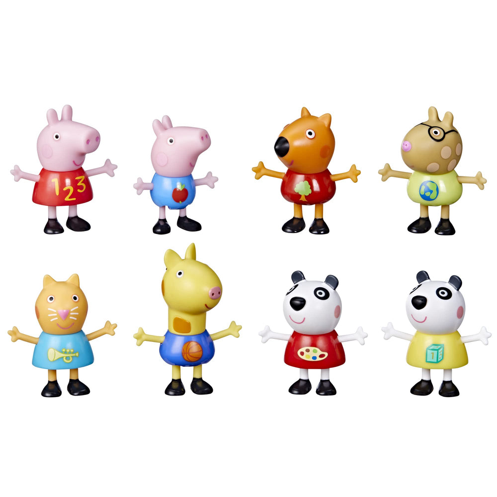 Peppa Pig 8-pack classroom figure for imaginative play