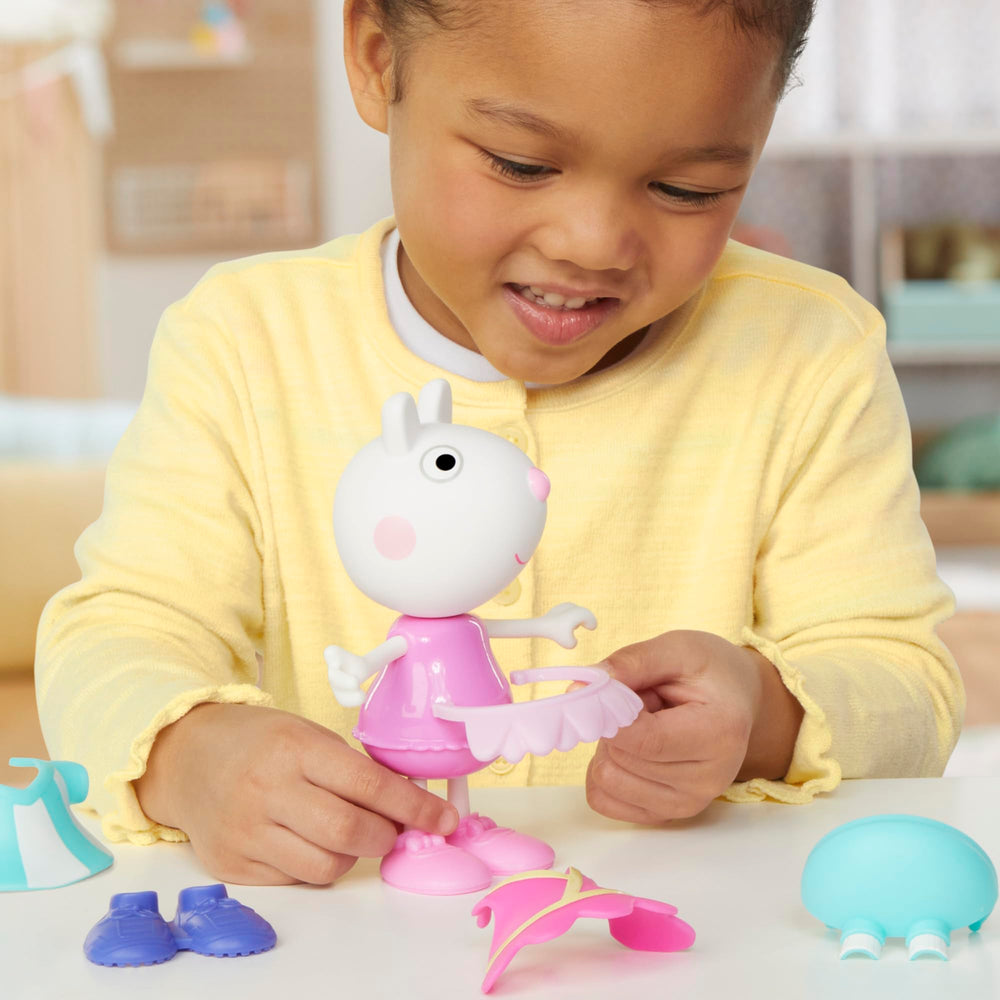 Peppa Pig Suzy Sheep dance shoes accessory completes a magical stage-ready look.