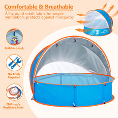 Peradix detachable mosquito net highlights insect-free outdoor play sessions