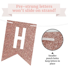 Perfect Occasion 350gsm cardstock letters sturdy and premium.