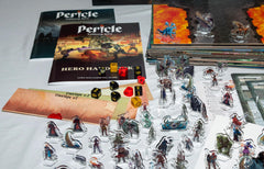 Pericle Gathering Darkness tabletop combat featuring tactical setup and quick play