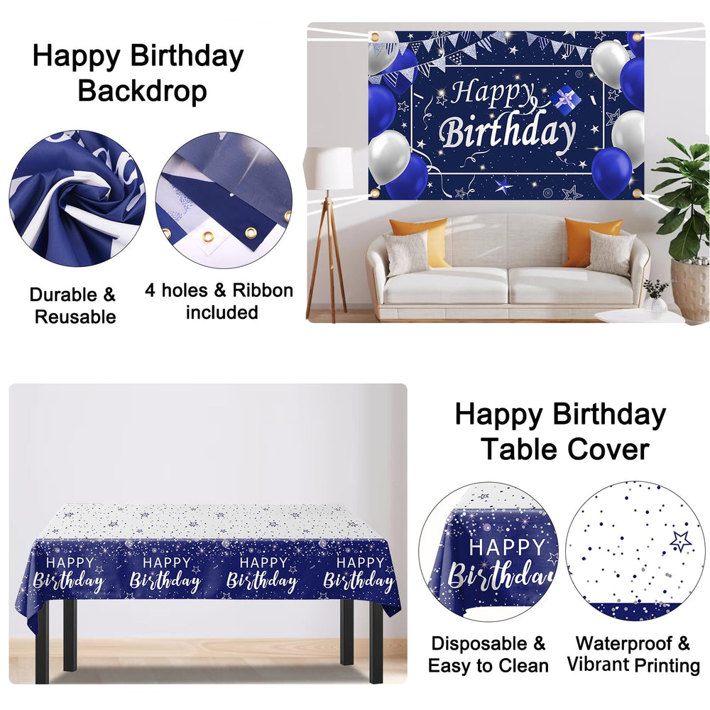 Perpetily waterproof table cover protects surfaces while you celebrate