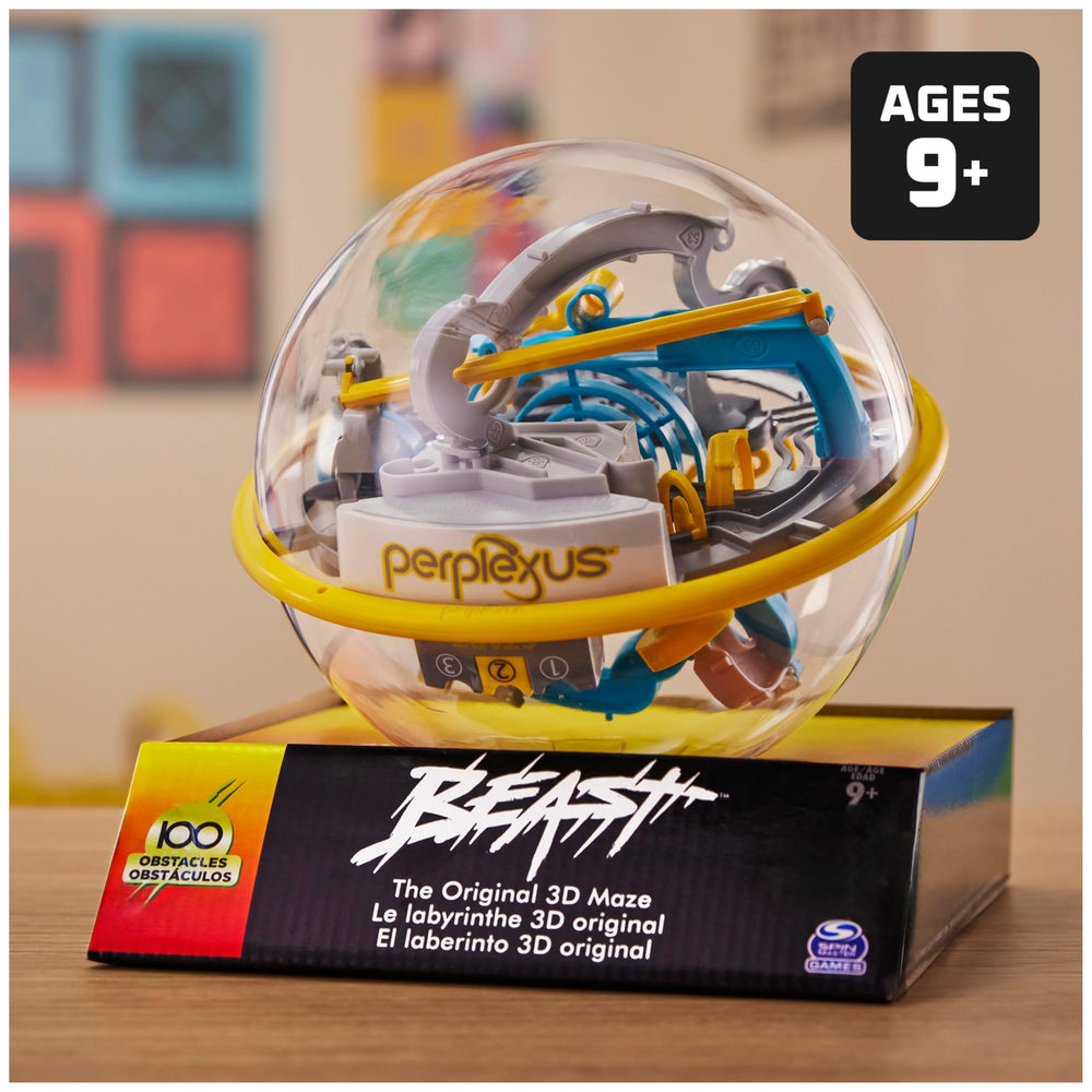 Perplexus Beast obstacle course scene highlights 100 challenges to test precision