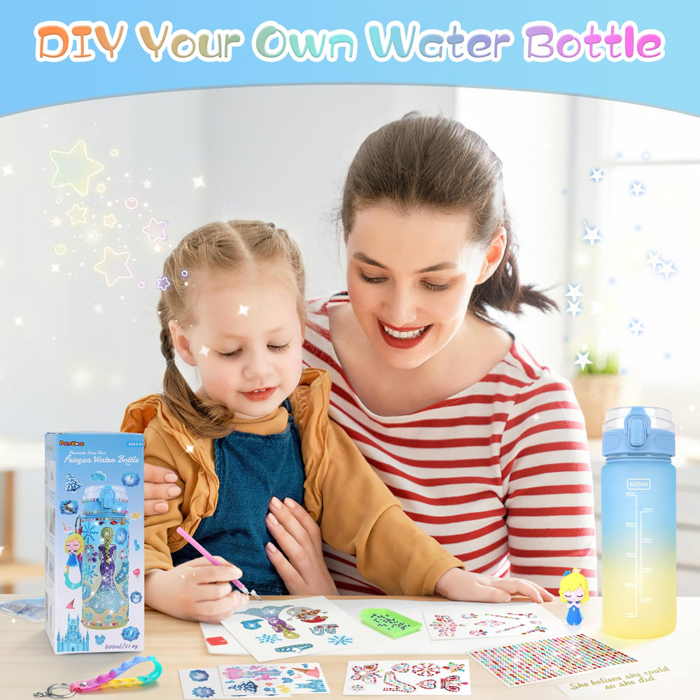 PERRYHOME Frozen Water Bottle Kit gemstone stickers for sparkling customization