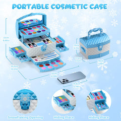 PERRYHOME fruity-scent makeup is easy to wash off after play.