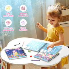 PERRYHOME non-toxic waterproof paper provides sturdy, safe surfaces for kids' crafts.