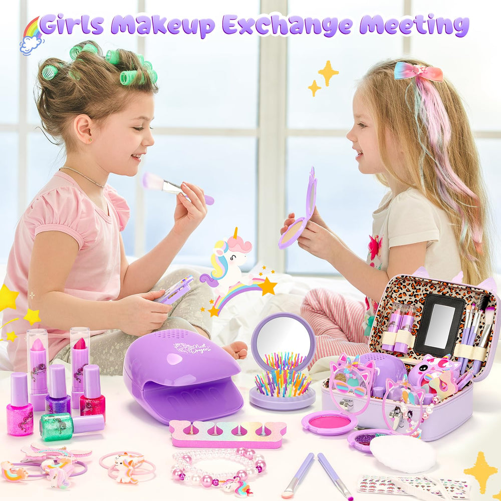 PERRYHOME skin-safe, washable makeup is easy to rinse away.