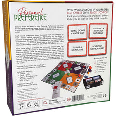 Personal Preference instruction manual explaining setup and play flow.