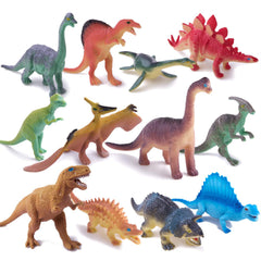 Peruser dinosaurs 12-pack figures fuel imaginative play.