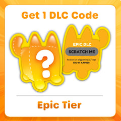 Pet Simulator Epic DLC code card included for in-game rewards.