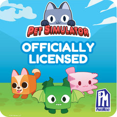 Pet Simulator includes individual pet name tag for personalization.