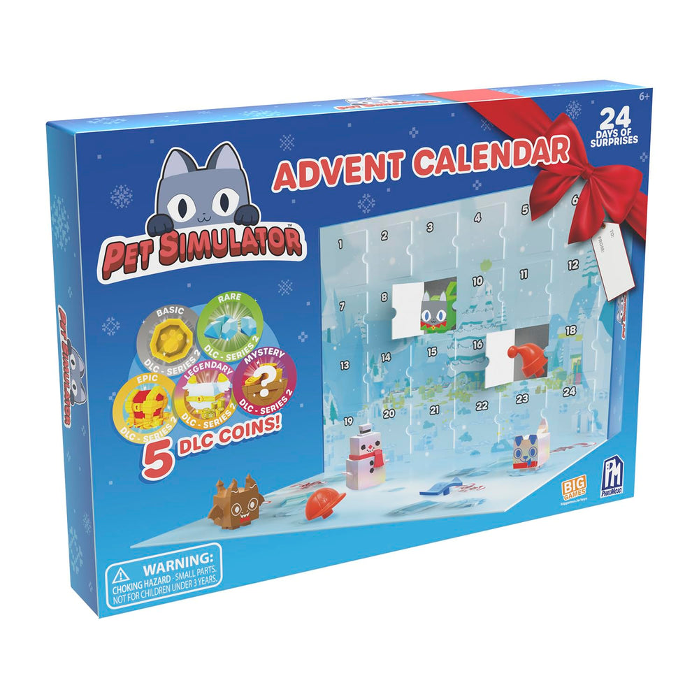 Pet Simulator Series 2 Advent Calendar cover, ideal holiday gift inspiration.