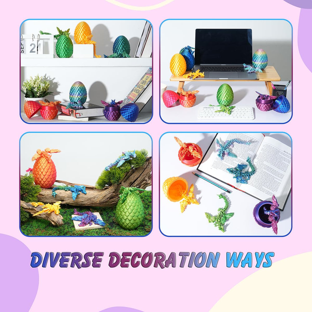 PETBSNVB laser purple dragon enhances shelf appeal and conversation starters.