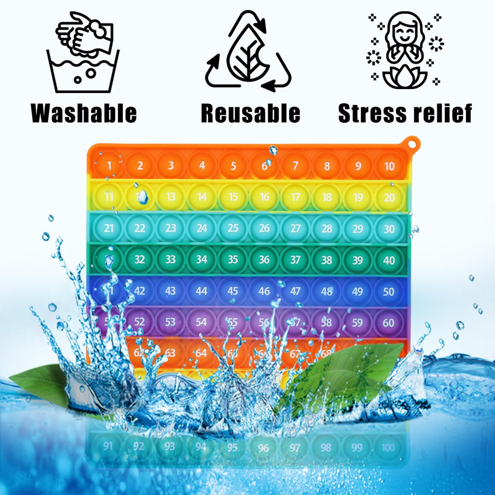 PETBSNVB square popper educational toy supports hands-on learning.
